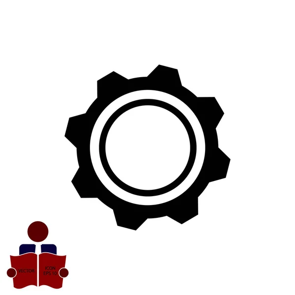 Gear sign icon — Stock Vector