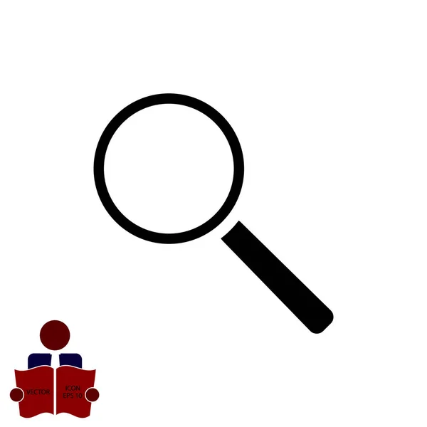 Magnifying Glass icon — Stock Vector