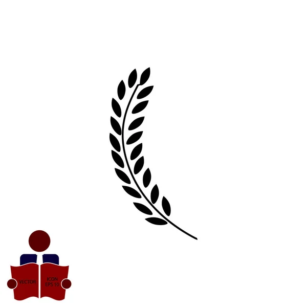 Wheat sign icon — Stock Vector