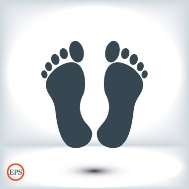 ayak izleri web simgesi