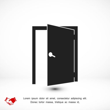 açık kapı simgesi