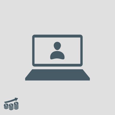 bilgisayar vektör simgesi 