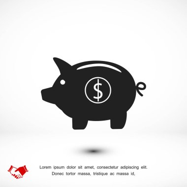 Domuz kumbarası simgesi 