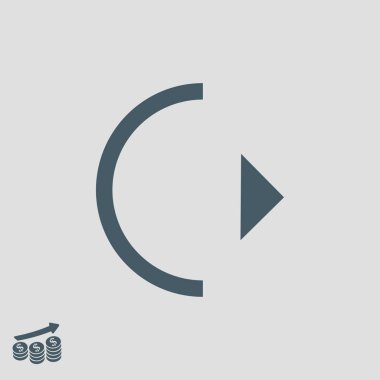 düz simgesi oynamak