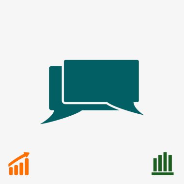 konuşma balonları simgesi