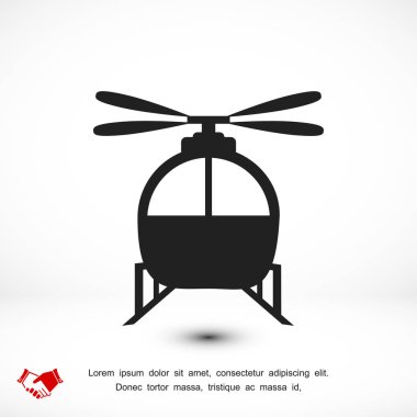 Nakliye helikopter simgesi