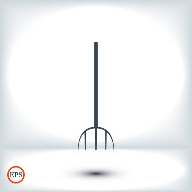 Bahçe çatal simgesi