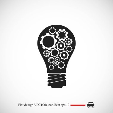 Ampul dişli simgesiyle