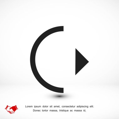 düz simgesi oynamak