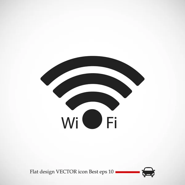 Simbolo icona Wi-Fi — Vettoriale Stock