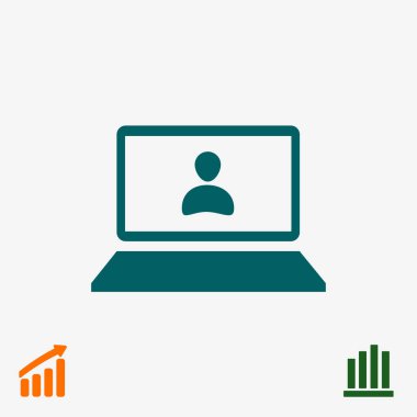 bilgisayar vektör simgesi 