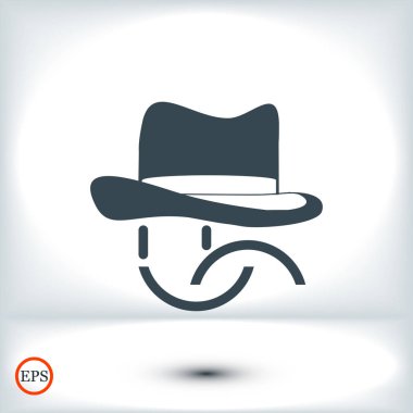 şapka kutsal kişilerin resmi içinde gülümse