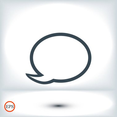 konuşma balonu simgesi 