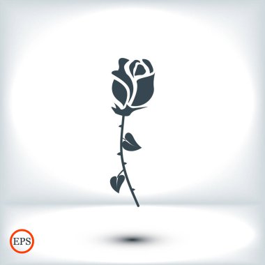 gül çiçeği simgesi