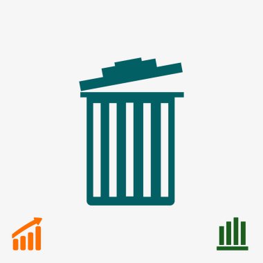 çöp kutusu simgesini