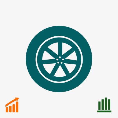 araba tekerlek simgesi