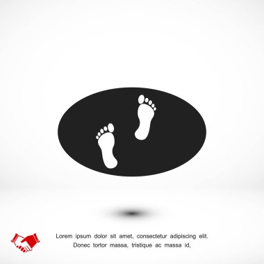 ayak izleri web simgesi