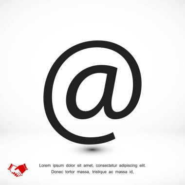 düz e-posta simgesi