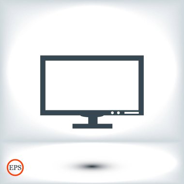 bilgisayar vektör simgesi 