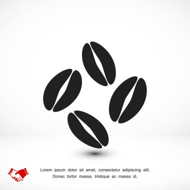 kahve çekirdeği ikonu