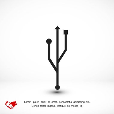 USB sembolü simgesi