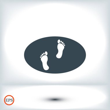 ayak izleri web simgesi