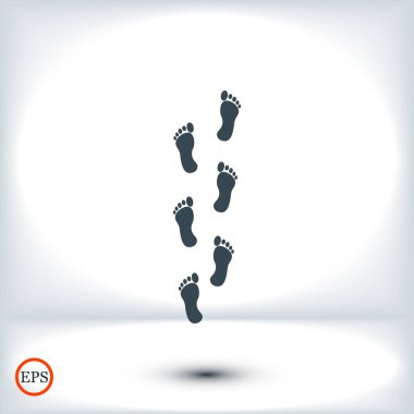 ayak izleri web simgesi