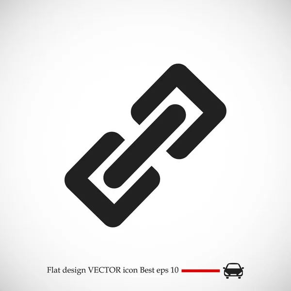 Link single icon — Stockvector