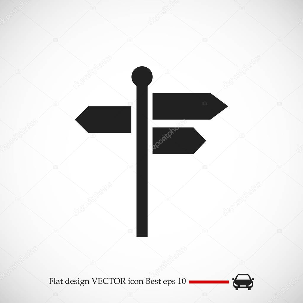 signpost web icon