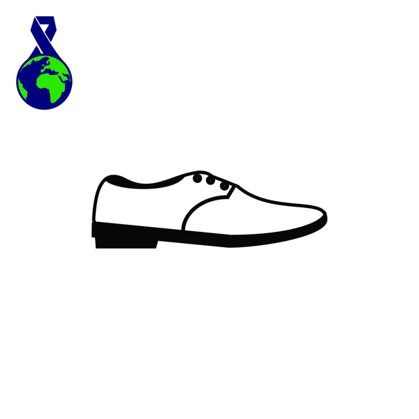 Men's shoe icon — Stock Vector