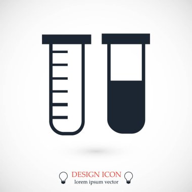 tıbbi tüpler simgesi