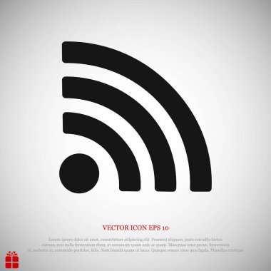 Podcast işareti simgesi