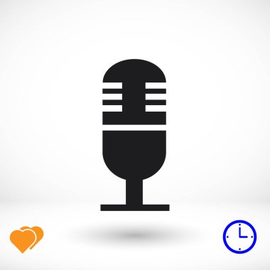 mikrofon işareti simgesi