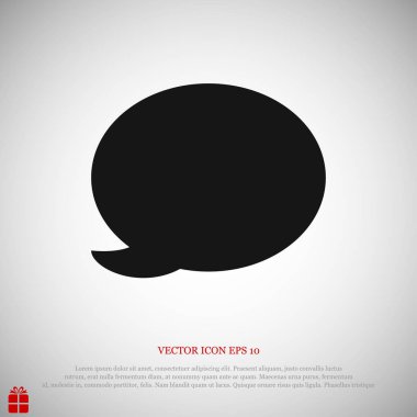 konuşma balonu simgesi