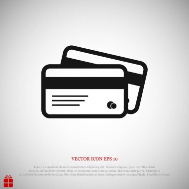 kredi kartları simgesi