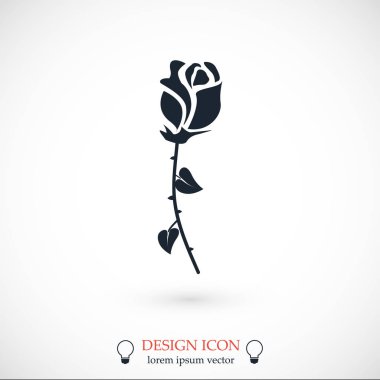 gül çiçeği simgesi