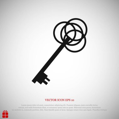 anahtar işareti simgesi