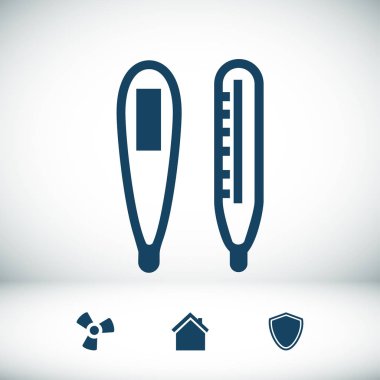 iki Termometreler simgesi