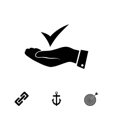 işareti simgesi onaylamak