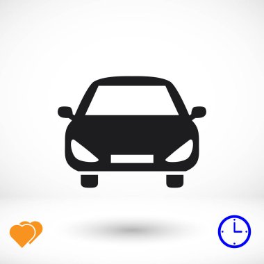 Arabayı düz simgesi