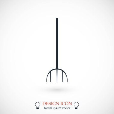 Bahçe dirgen simgesi