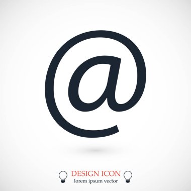 düz e-posta simgesi