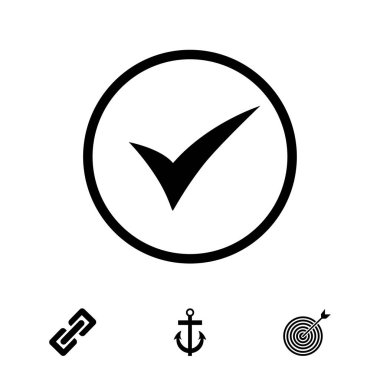 En iyi düz simgesi Tamam