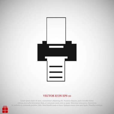 Office yazıcı simgesini