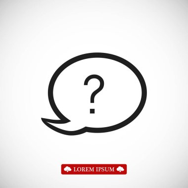 Sohbet, soru simgesi