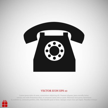 telefon işareti simgesi