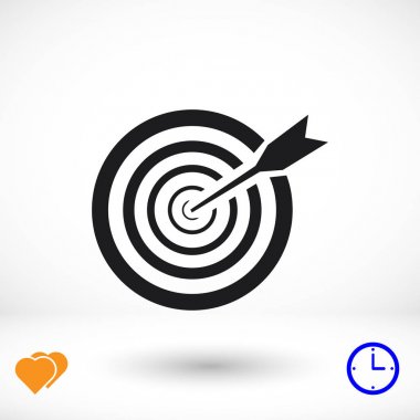 amacı en iyi düz simgesi