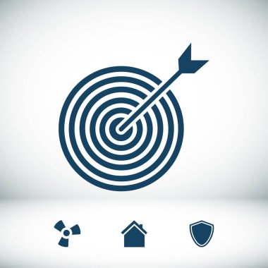 Hedef vektör simgesi
