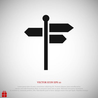 seyahat tabela simgesi