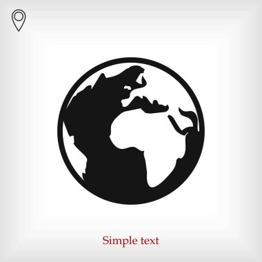 Dünya Küre simgesi